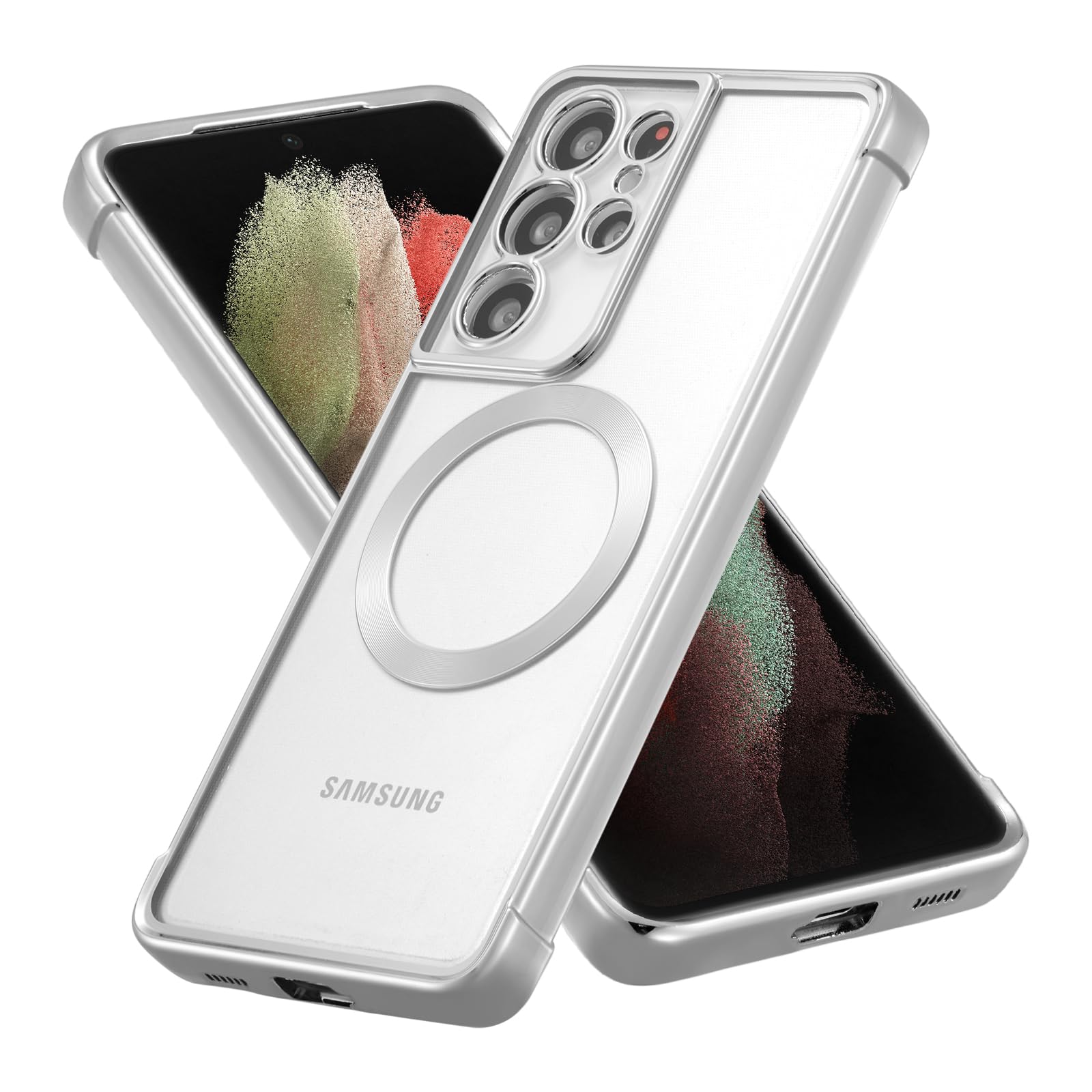 【美品】Samsung Galaxy S21 Ultra 5G おまけ付き Amazon.com: RALEAVO Magnetic Case for Samsung Galaxy S21 Ultra